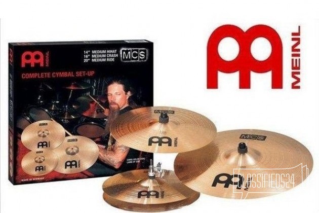 Комплект тарелок Meinl MCS set 14/16/20 в городе Уфа, фото 1, телефон продавца: +7 (927) 085-50-00