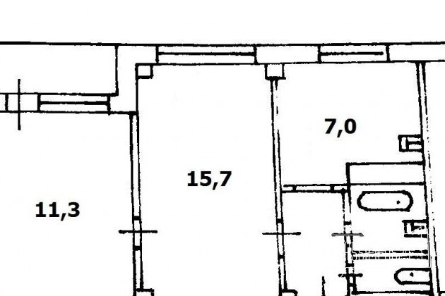 2-к квартира, 41.8 м², 6/9 эт. в городе Красноярск, фото 2, стоимость: 2 050 000 руб.