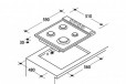 Варочная поверхность газовая candy CLG 64 SPB в городе Краснодар, фото 4, Плиты, печи и варочные панели