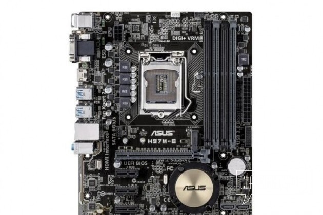 MB S1150 asus H97M-E в городе Челябинск, фото 1, телефон продавца: +7 (952) 518-13-48