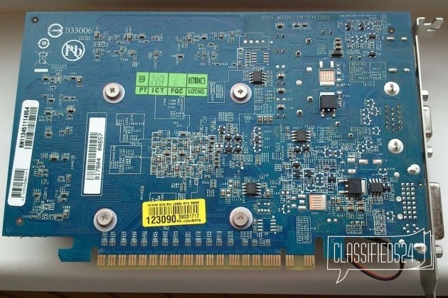 Gigabyte GeForce GT 430 (1 Gb / 128 bit) в городе Омск, фото 2, Видеокарты