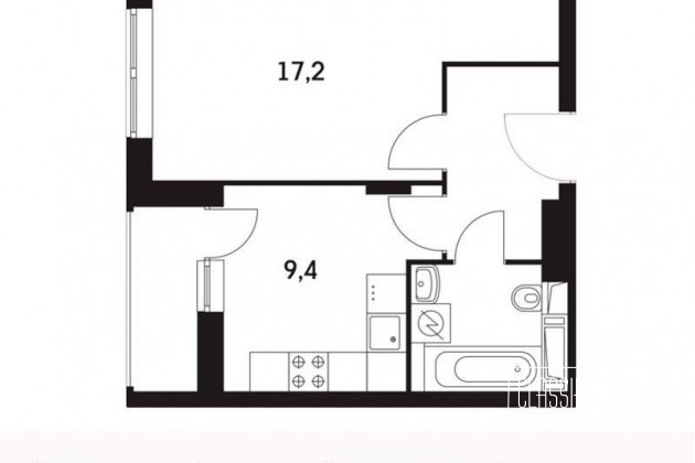 1-к квартира, 37 м², 17/25 эт. в городе Химки, фото 1, Новостройки