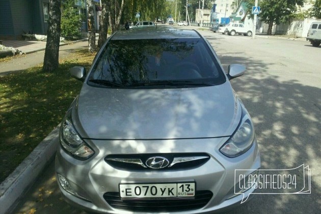 Hyundai Solaris, 2012 в городе Атяшево, фото 1, Hyundai