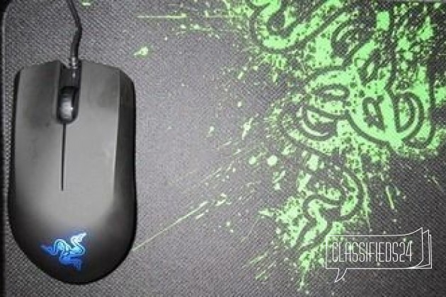 Мышь игровая Razer Abyssus + коврик Goliathus в городе Санкт-Петербург, фото 3, Клавиатуры, мыши, игровые манипуляторы