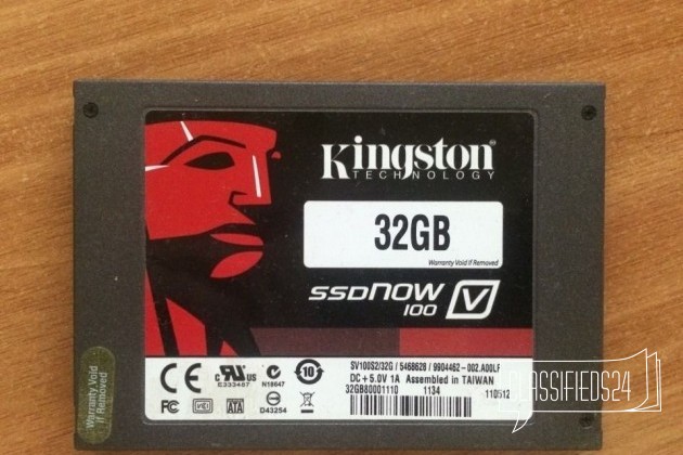 Накопитель SSD 32Gb в городе Псков, фото 1, стоимость: 1 000 руб.