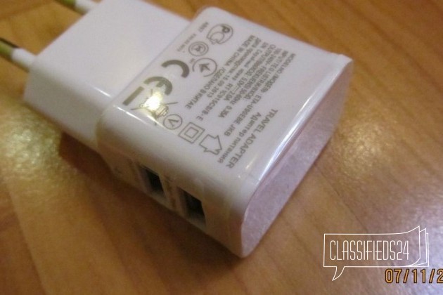 2000mA Dual USB AC зарядное устройство адаптер в городе Пермь, фото 1, телефон продавца: +7 (999) 123-28-38