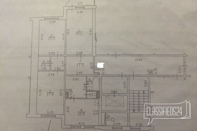 3-к квартира, 97 м², 9/10 эт. в городе Санкт-Петербург, фото 1, телефон продавца: +7 (921) 653-88-21