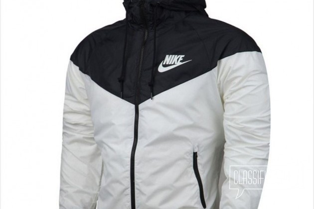 Ветровка Nike 103013 (белая) в городе Севастополь, фото 1, телефон продавца: +7 (988) 318-54-53