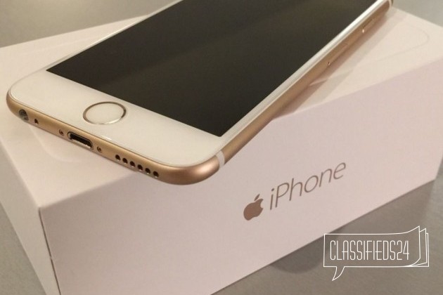 iPhone 6 золотой 16гб в городе Курган, фото 1, телефон продавца: +7 (912) 971-61-13