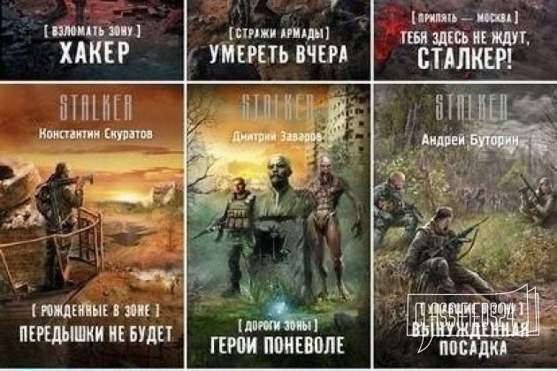 Межавторские циклы S. T. A. L. K. E. R. и сталк в городе Москва, фото 1, телефон продавца: +7 (938) 914-19-60