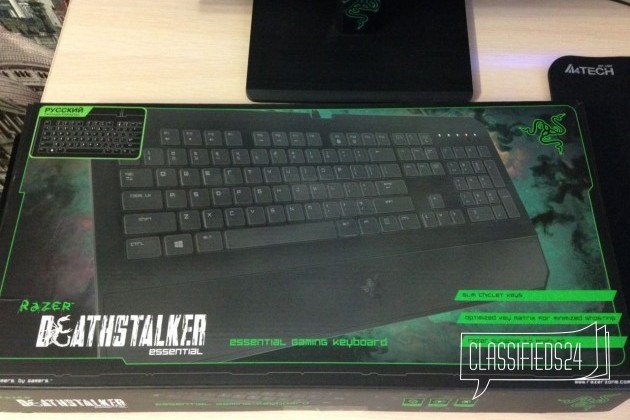 Продам клавиатуру Razer DeathStalker Essential в городе Курск, фото 3, телефон продавца: +7 (919) 273-93-99