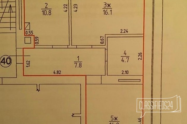 2-к квартира, 56 м², 2/9 эт. в городе Зеленоградск, фото 2, Новостройки