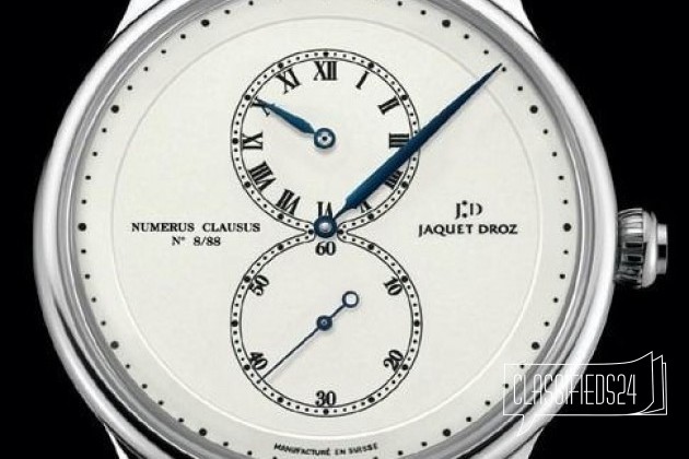 Новые часы Jaquet Droz - Regulator Белое золото в городе Москва, фото 1, стоимость: 880 000 руб.