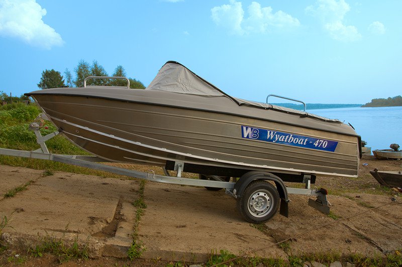 Купить лодку (катер) Wyatboat 470 в городе Кострома, фото 2, Катера, лодки и яхты