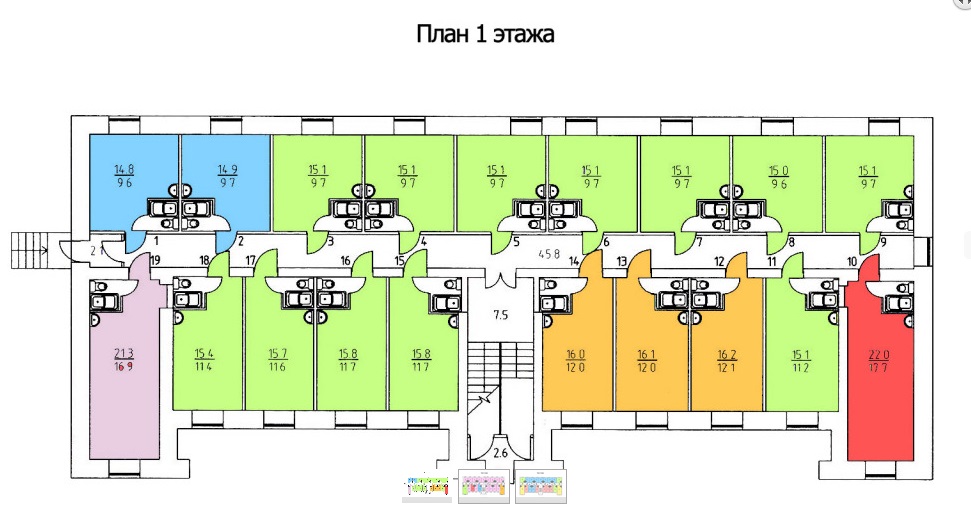 Продам 1-комн. малогабаритную квартиру в Томске в городе Томск, фото 2, Продажа квартир