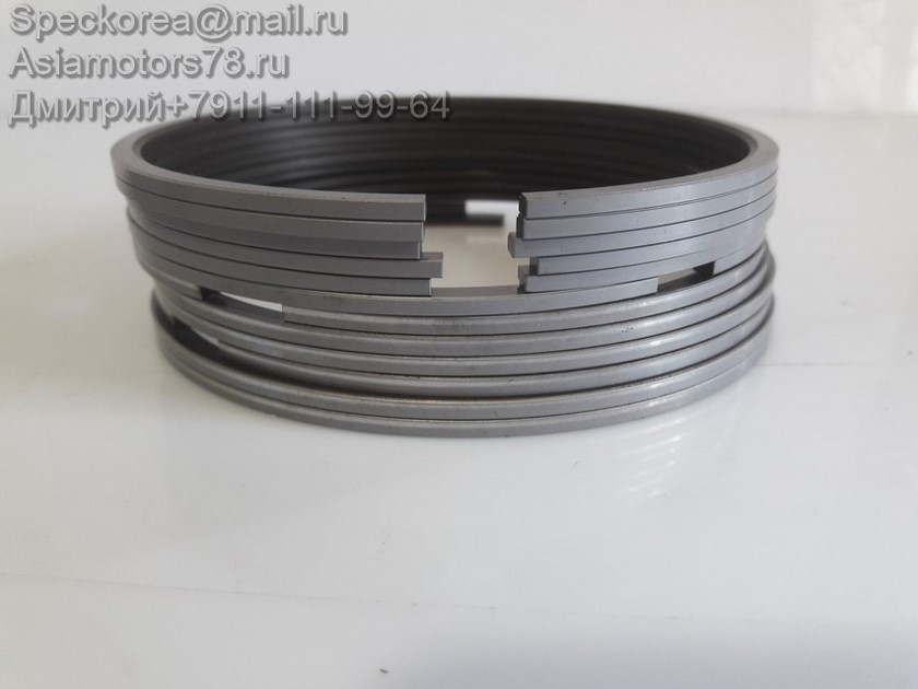 Кольца поршня Хендай HD170/HD250 (к-т) двигатель D6AC/D6CA/D6BR 2343084410/ 2304084410 в городе Санкт-Петербург, фото 4, Автозапчасти