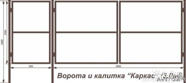 Ворота и калитки Старица в городе Старица, фото 2, стоимость: 4 250 руб.