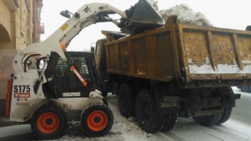 Аренда мини погрузчика, уборка снега в Москве и мО в городе Москва, фото 1, Московская область