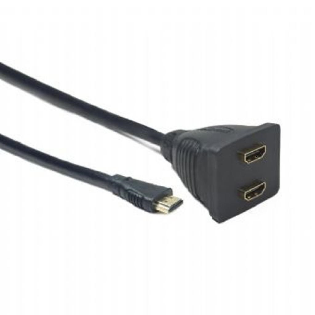 HDMI разветвитель на 2 монитора (1 вход папа - 2 выхода мама), пассивный в городе Томск, фото 1, Томская область