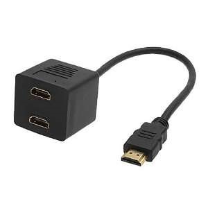 HDMI разветвитель на 2 монитора (1 вход папа - 2 выхода мама), пассивный в городе Томск, фото 4, Компьютерные аксессуары