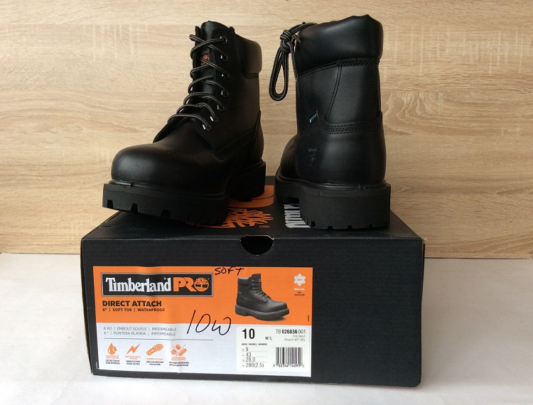 Ботинки Timberland PRO® Direct Attach 6 Soft Toe Black в городе Москва, фото 3, Мужская обувь