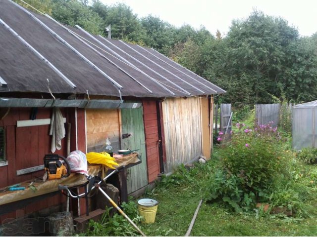 д. Леменка, дача 15 сот., баня, зимний дом в городе Сольцы, фото 2, Дачи