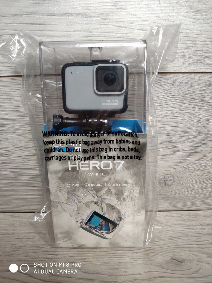 Камера GoPro Hero 7 White (новая) в городе Москва, фото 1, Московская область