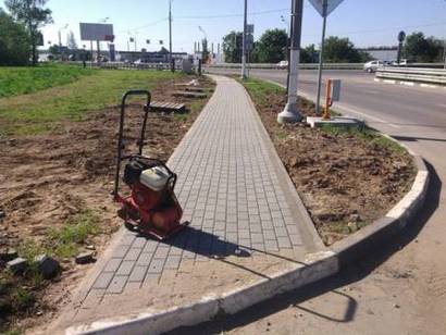 Укладка тротуарной плитки, брусчатки.  в городе Великий Новгород, фото 1, Новгородская область