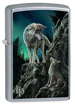 Зажигалка Zippo 80088 Lisa Parker Wolf with Cub в городе Москва, фото 1, Московская область