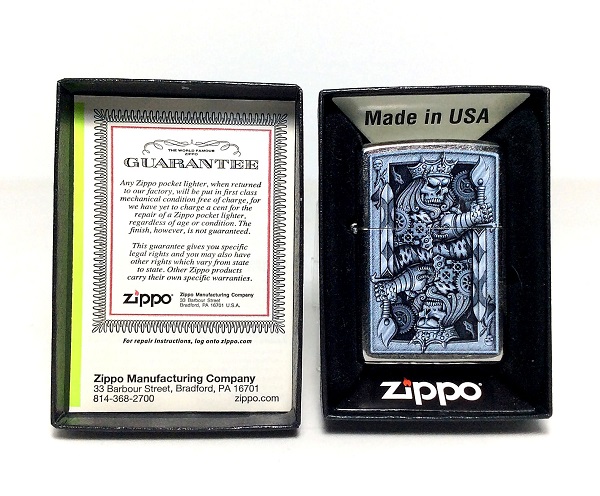 Зажигалка Zippo 29877 Steampunk King of Spades в городе Москва, фото 2, телефон продавца: +7 (903) 549-22-17