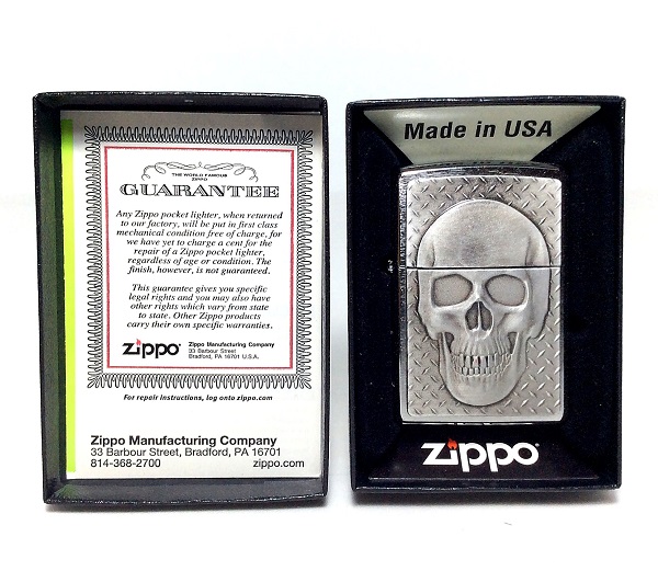 Зажигалка Zippo 29818 Skull with Brain Surprise Emblem в городе Москва, фото 3, Табакокурение