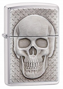 Зажигалка Zippo 29818 Skull with Brain Surprise Emblem в городе Москва, фото 1, Московская область