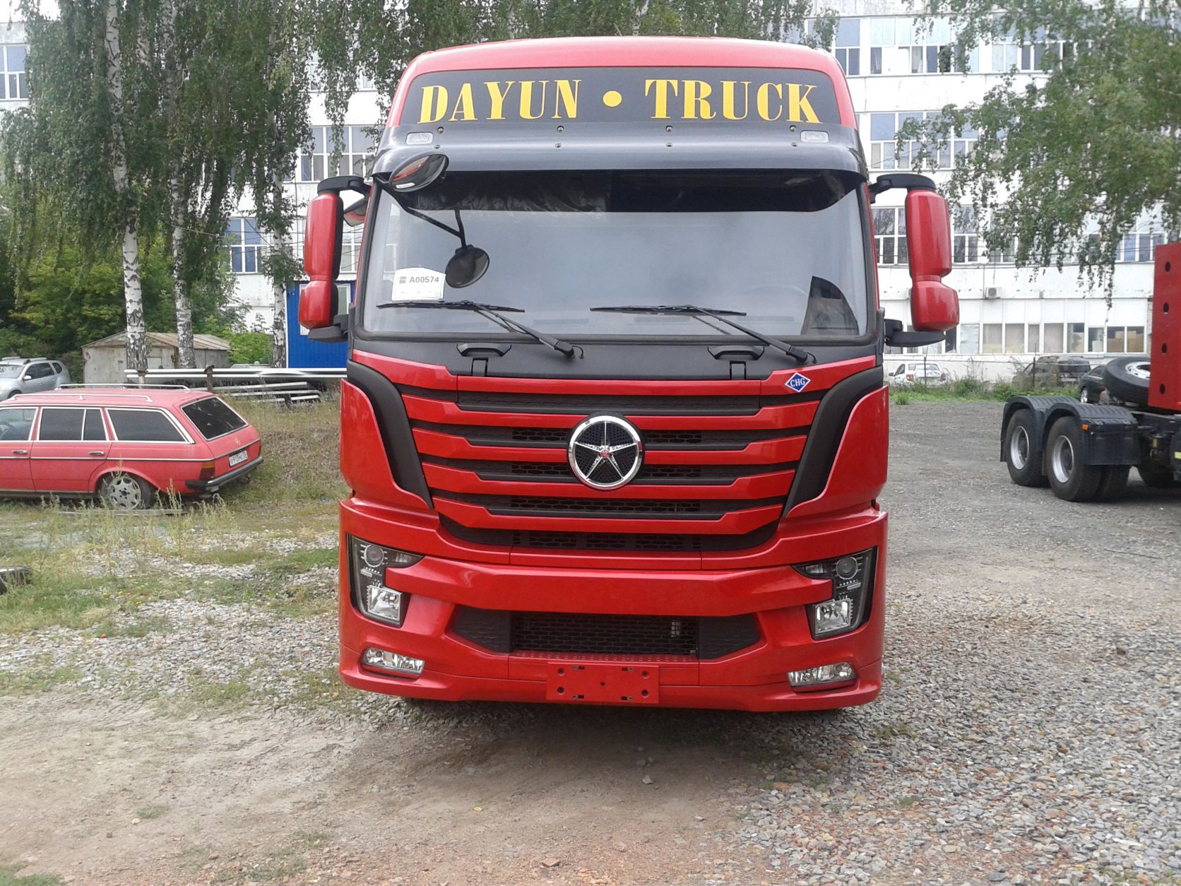 DAYUN CGC4250, CNG, 6х4, Euro V, подвеска рессора - пневмо в городе Челябинск, фото 4, Тягачи