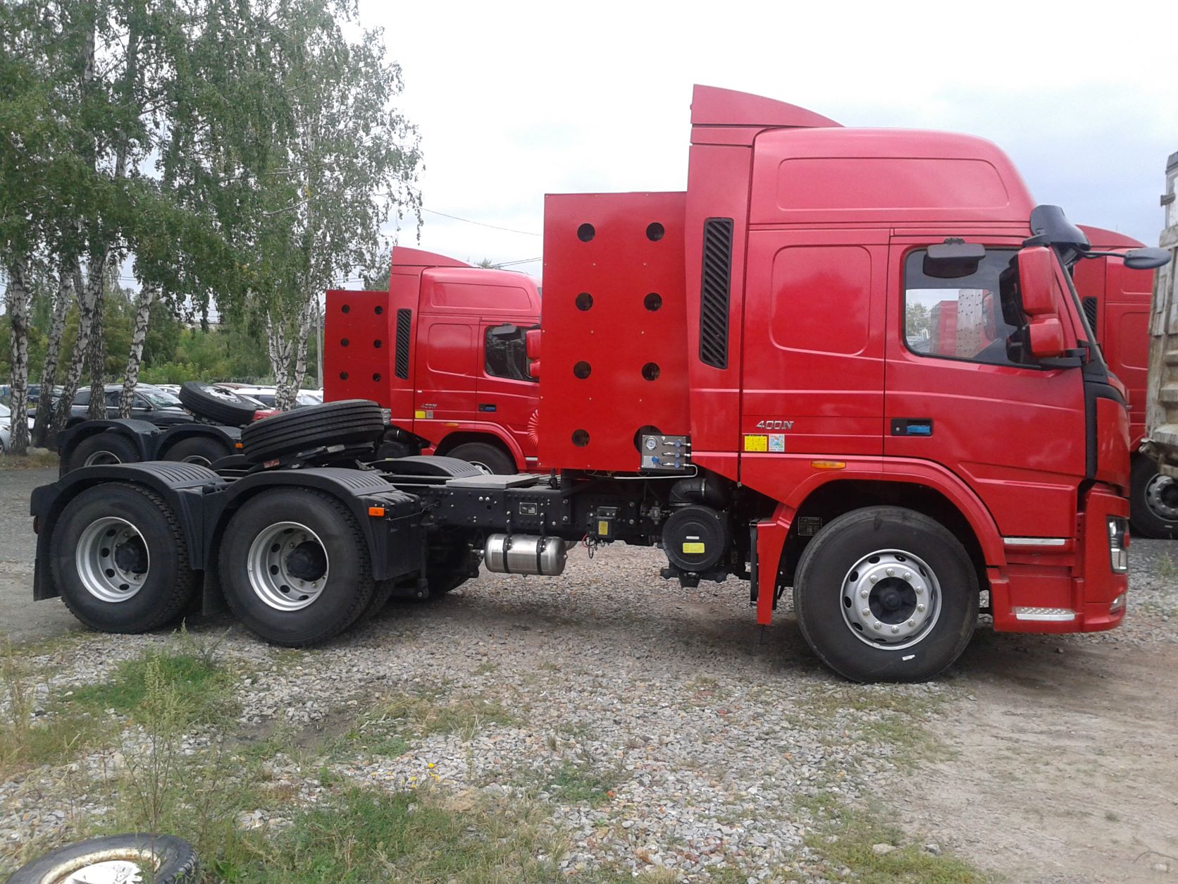 Газовый тягач DAYUN CGC4250, CNG, 6х4, Euro V, подвеска рессора, МКПП с ретардером  в городе Челябинск, фото 5, стоимость: 9 550 000 руб.