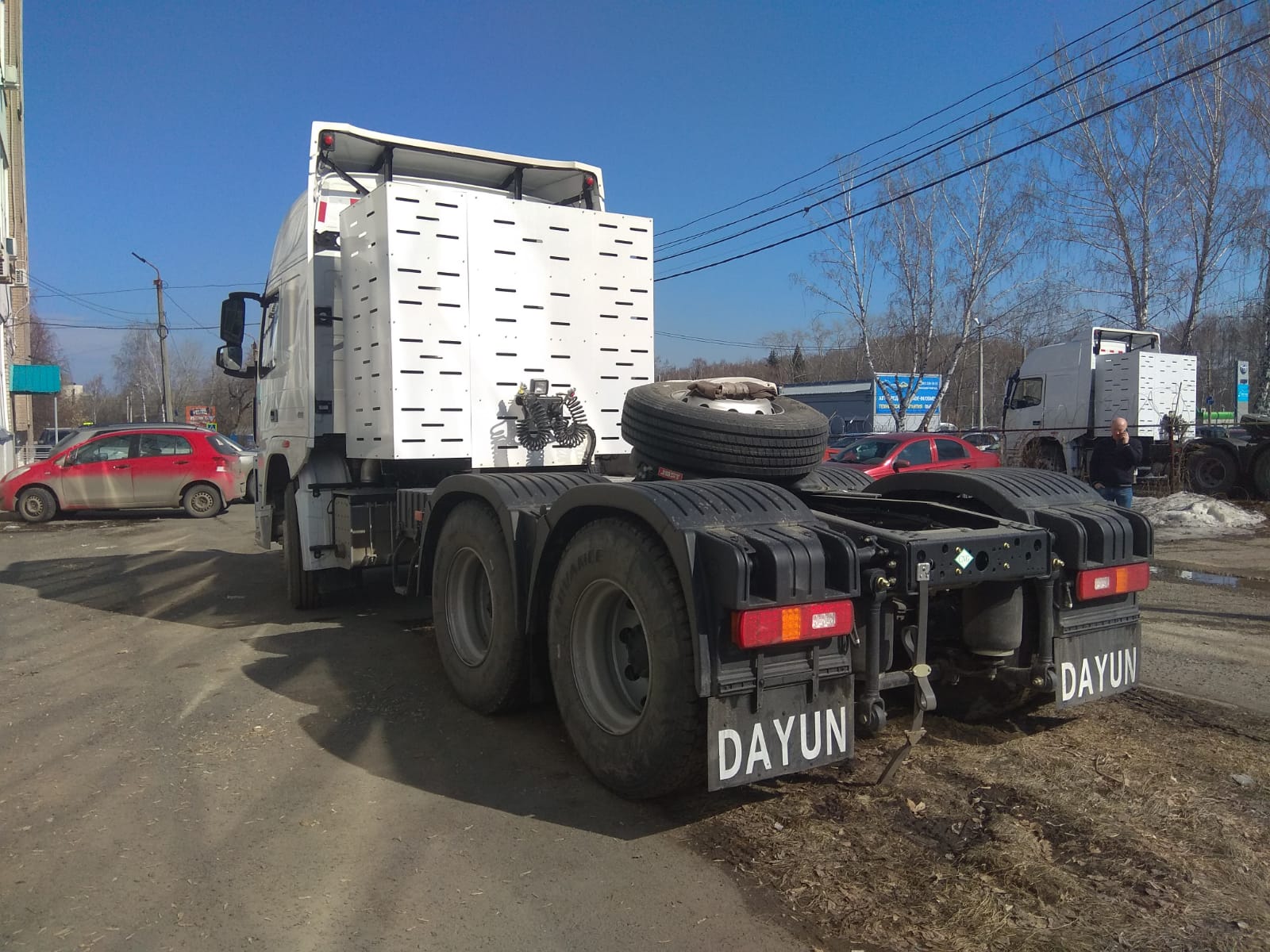 Газовый тягач DAYUN CGC4250, CNG, 6х4, Euro V, подвеска пневмо, МКПП с ретардером в городе Челябинск, фото 5, Челябинская область