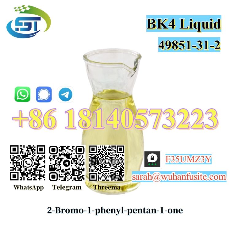 BK4 Liquid CAS 49851-31-2 2-Bromo-1-phenyl-1-pentanone With High Purity в городе Абадзехская, фото 1, Химическое сырьё