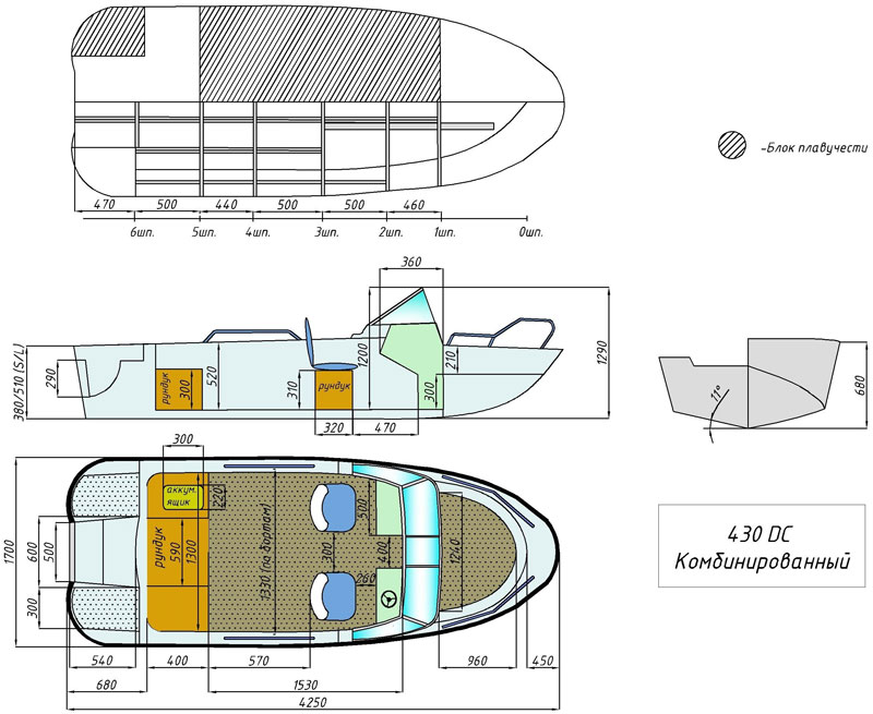 Wyatboat-430 DC в наличии в городе Рыбинск, фото 6, Катера, лодки и яхты