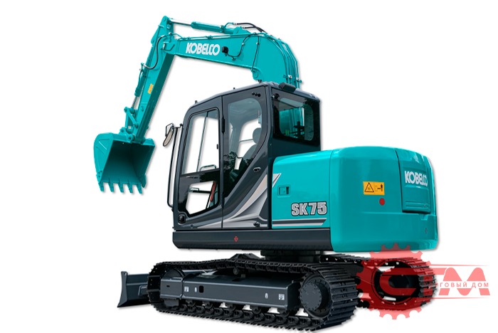 Экскаватор гусеничный KOBELCO SK75-11 в городе Новосибирск, фото 1, стоимость: 8 700 000 руб.