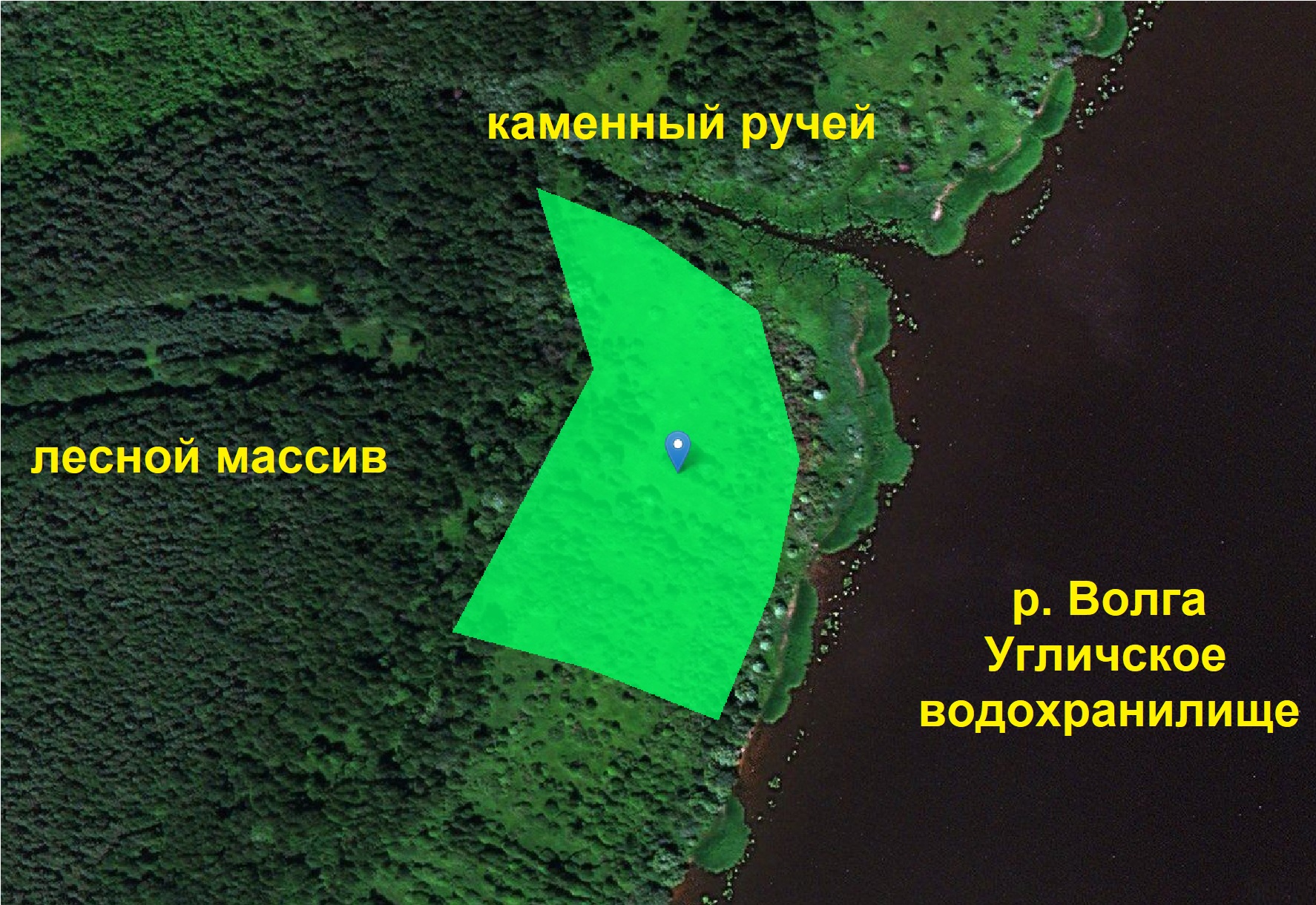 375 соток на первой линии водохранилища в городе Кимры, фото 4, Продажа земли под индивидуальное строительство