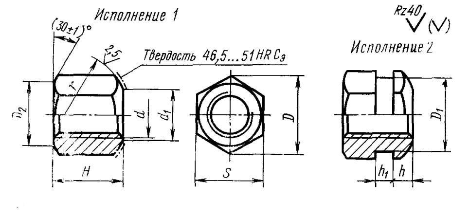 Гайка со сферическим торцом ГОСТ 14727-69 в городе Москва, фото 1, Ростовская область