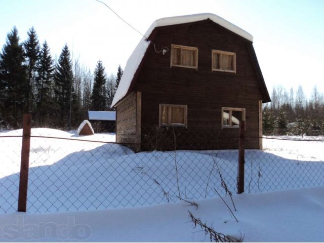 Дача под ключ, 10 сот, баня, колодец, свет, лес. в городе Можайск, фото 1, Дачи