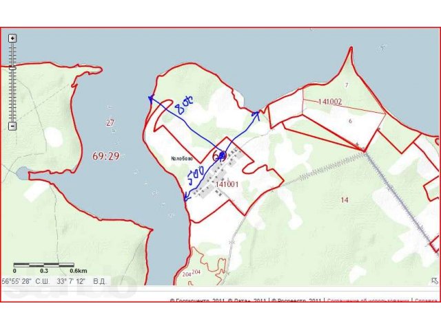 Продаются два участка на Селигере (Озеро Волго) ИЖС в городе Осташков, фото 6, стоимость: 600 000 руб.