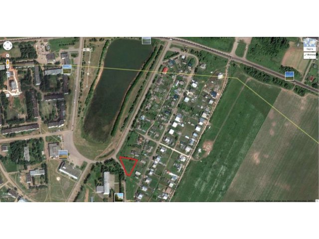 Продаю земельный участок в Костино на берегу пруда в городе Киров, фото 1, стоимость: 1 050 000 руб.
