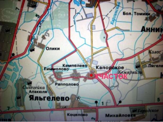 Красное Село+3км.(на Ропшу) «Капорское» уч-ок ИЖС в городе Санкт-Петербург, фото 3, стоимость: 2 300 000 руб.