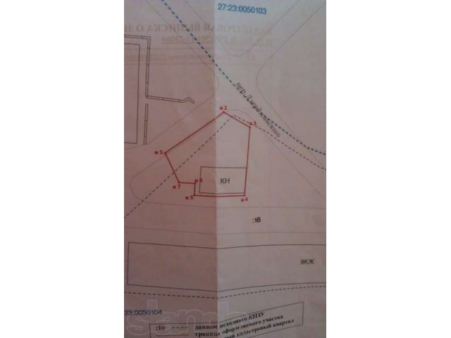 370кв.м земли в центре. Собственность в городе Хабаровск, фото 1, Продажа земли под индивидуальное строительство