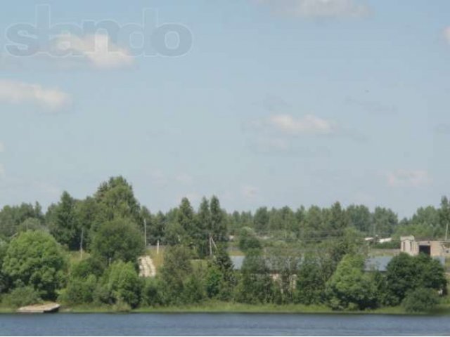 Земля в Пошехонье на самом берегу, пирс, дорога, строения, в городе Пошехонье, фото 2, Ярославская область