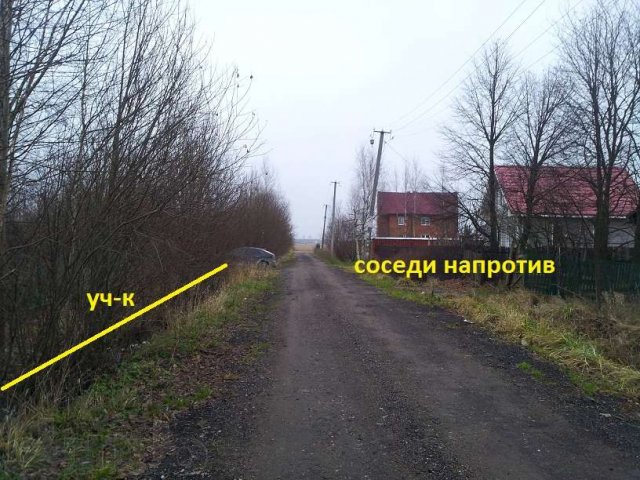 п.Отрадное, 12сот. ИЖС, газ, водопровод,  свет. в городе Кировск, фото 4, Продажа земли под индивидуальное строительство