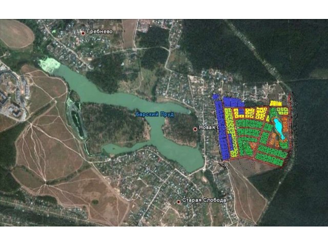 Продаются участки в д. Новая Слобода в городе Щёлково, фото 2, стоимость: 1 260 000 руб.