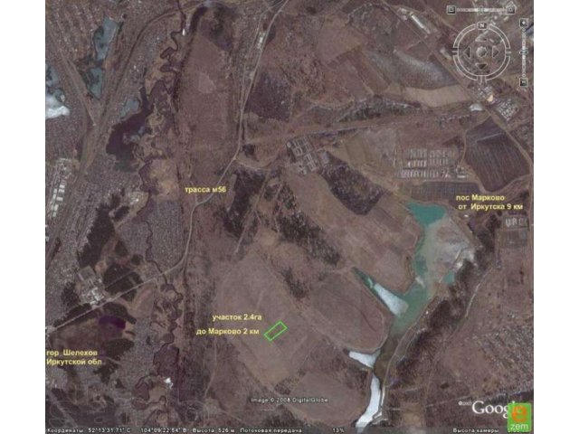 Земля в Марково в городе Иркутск, фото 1, стоимость: 1 200 000 руб.