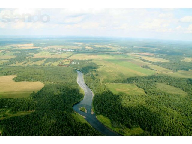 Земельный участок на берегу реки. в городе Ржев, фото 1, Тверская область